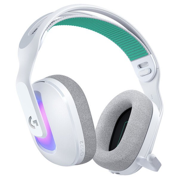 Logitech G522 LIGHTSPEED White – Casque Gaming Sans Fil RGB