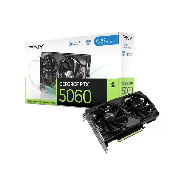 PNY GeForce RTX 5060 8GB Dual Fan OC