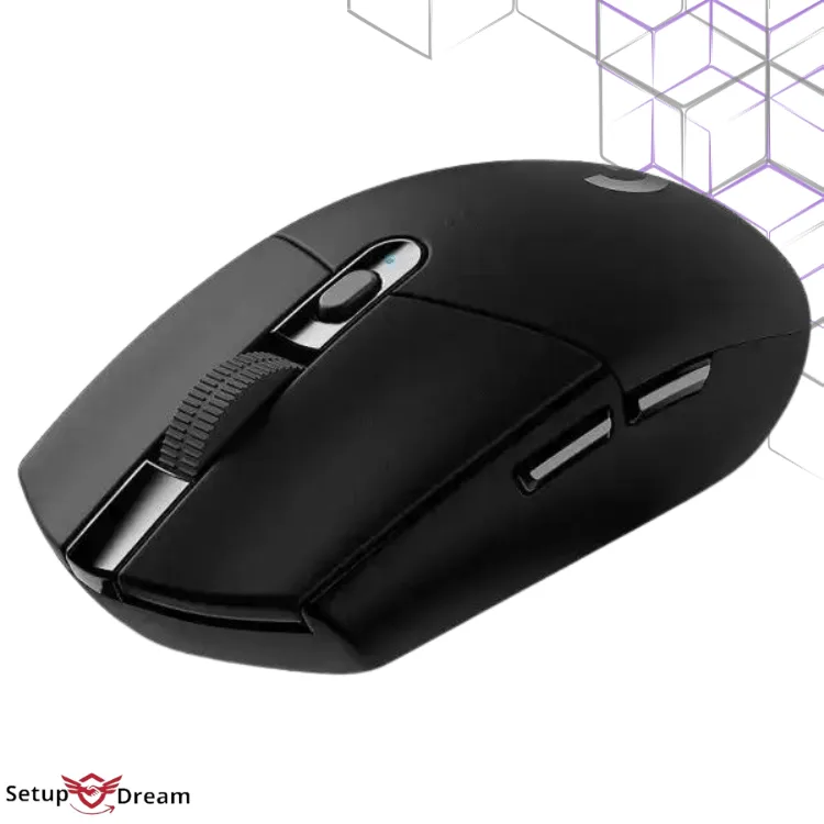 Logitech Lightspeed G305 Wireless Gaming Mouse (Noir) - vue 2